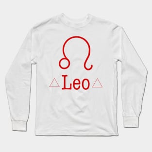 Leo symbol Long Sleeve T-Shirt